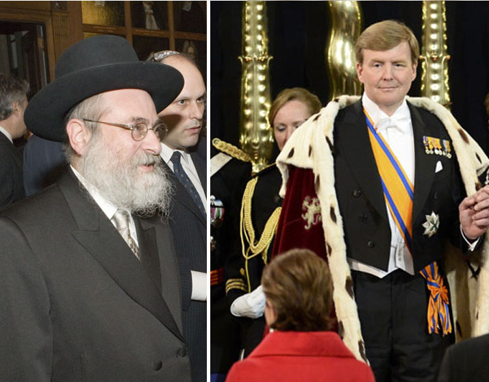 הרבנים בטקס. צילום: אתר שטורעם