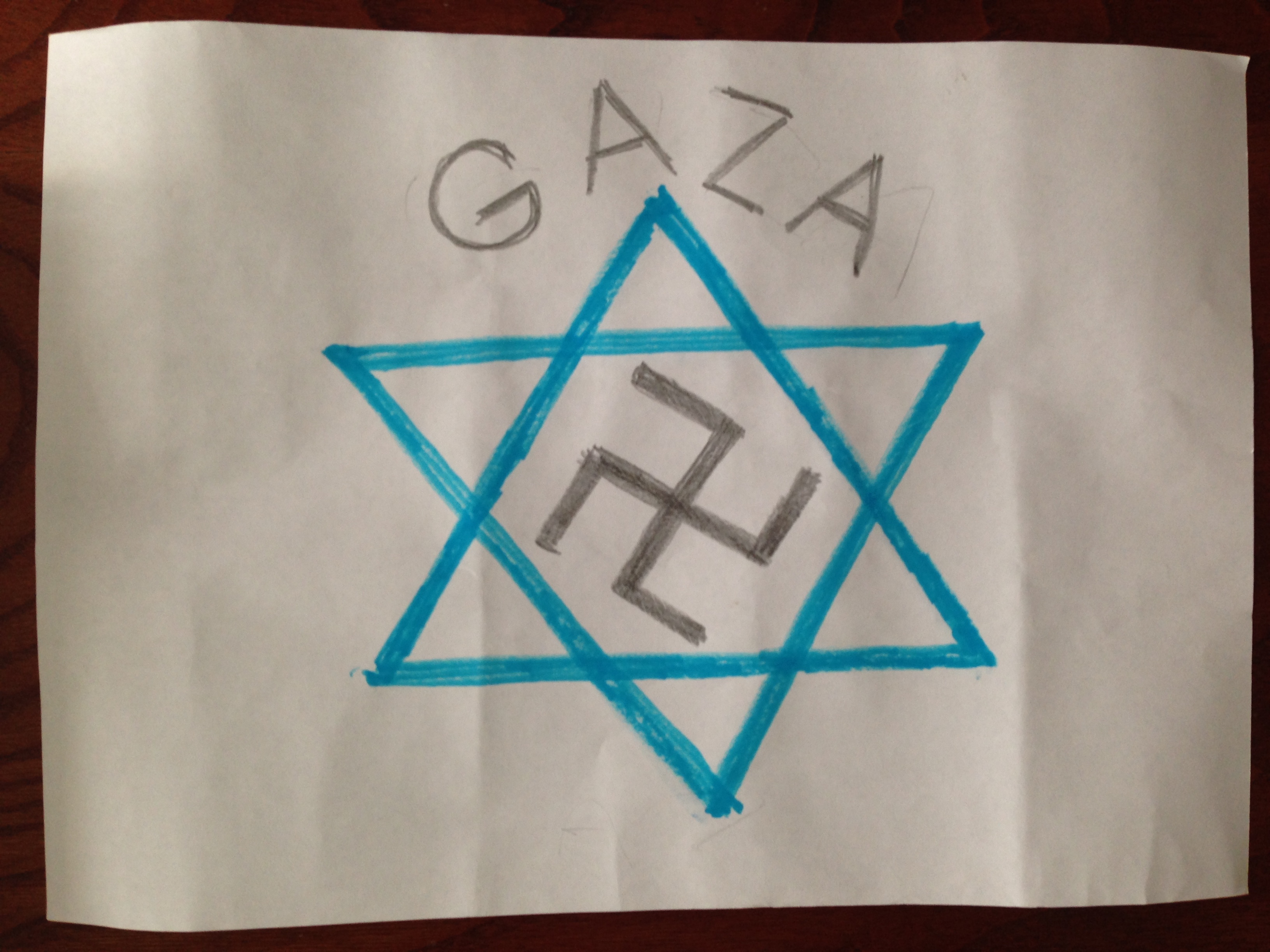 הכיתוב האנטישמי בפארג, צ'כיה