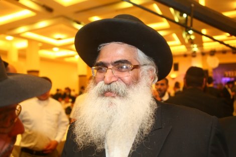 קיבל מסר משמים. הרב אברג'ל (צילום: כיכר השבת)