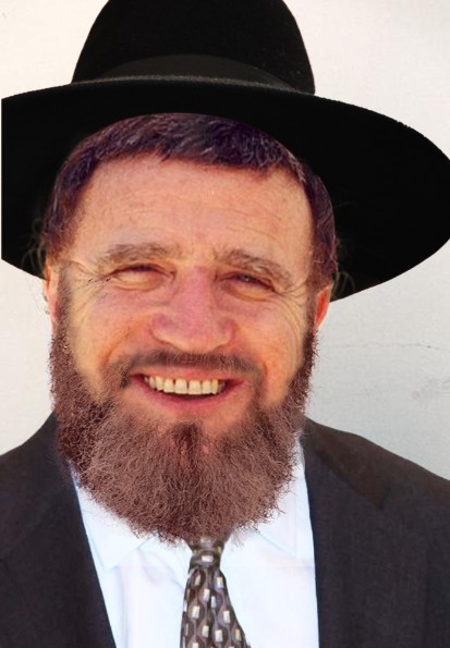 יהורם גאון, מחופש לחרדי. פוטושופ: קובי כרמל