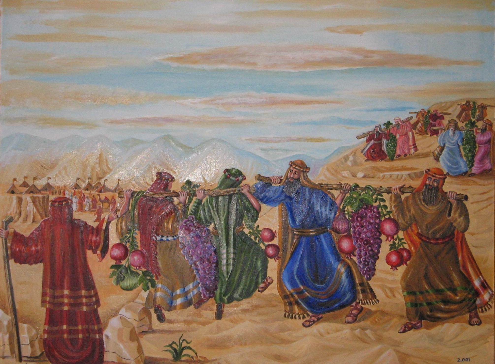 המרגלים. איור: אהובה קליין