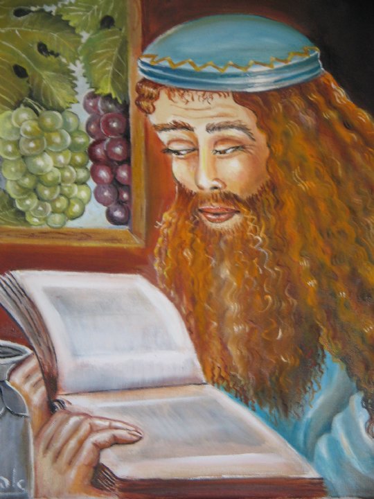 הנזיר. איור: אהובה קליין