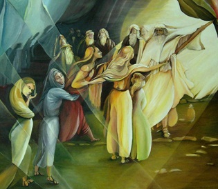 בנות צלפחד (איור: איריס וקסלר תמיר)