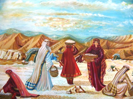 אוספים את השליו. איור: אהובה קליין