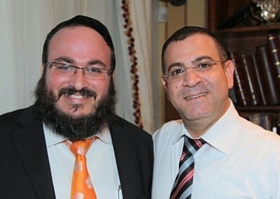 יצפאן בתמונה משותפת עם מיימון